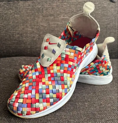 【希少名作】NIKE ナイキ エアウーブン レインボー マルチカラー 25cm