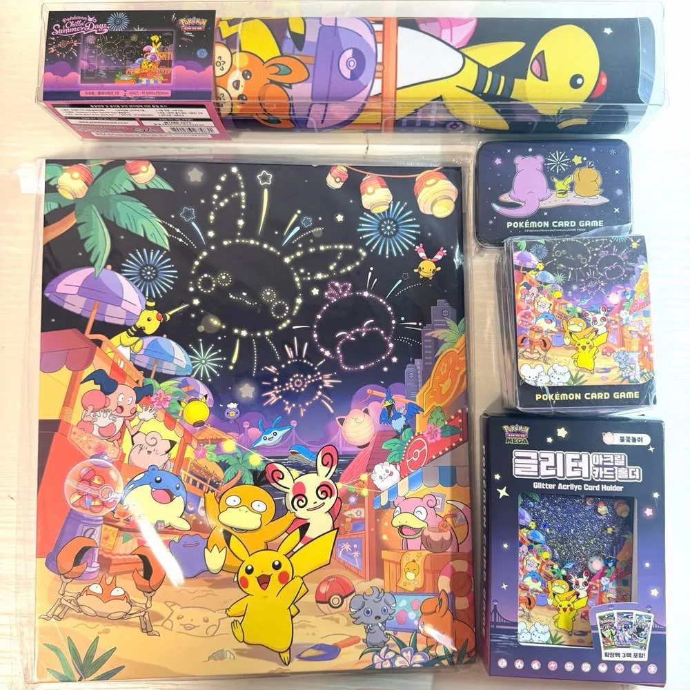 日本未入荷 メガフェスタ2026in釜山 ポケカ プレイマットコンプセット
