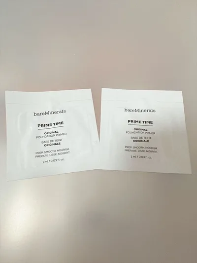 bareMinerals PRIME TIME サンプル 2包