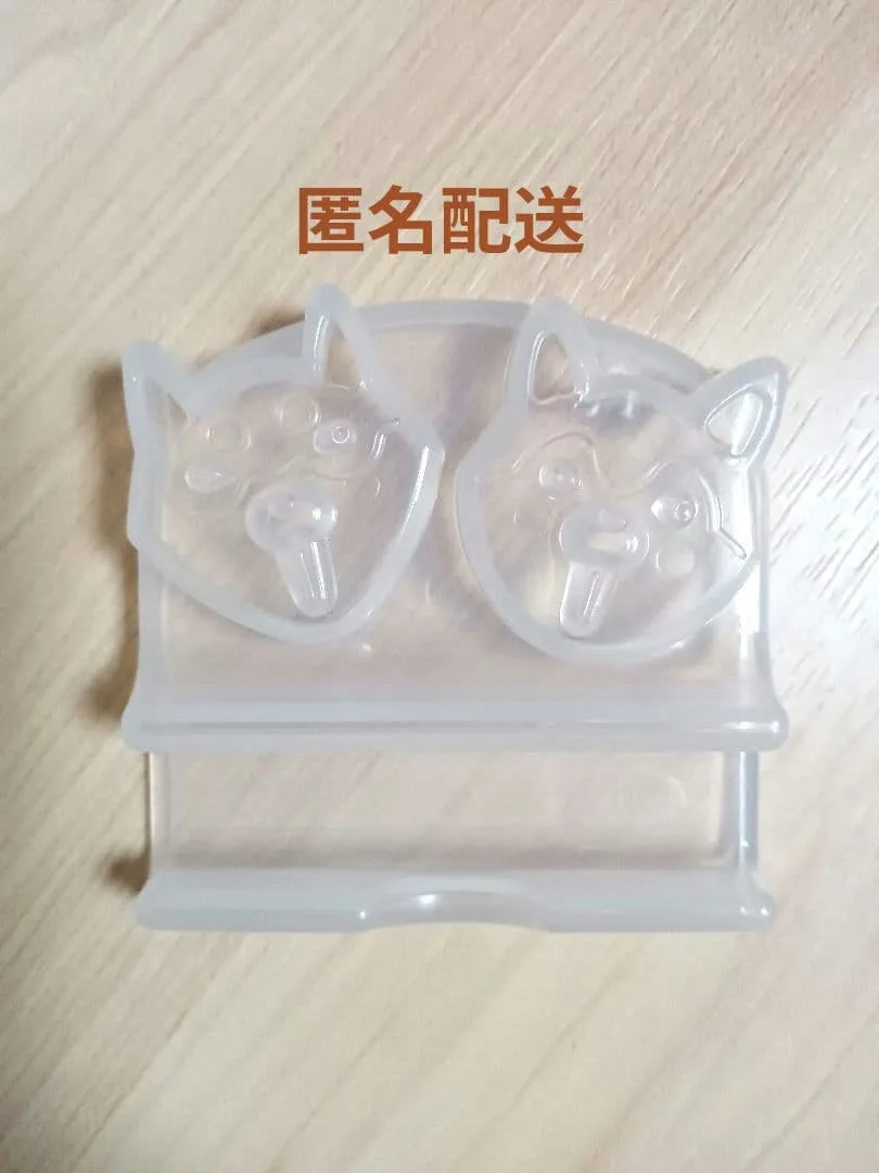 匿名配送★ 柴犬 ミニスマホスタンド 透明