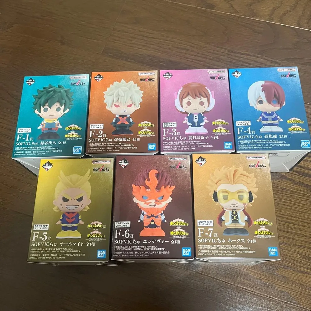 一番くじ 僕のヒーローアカデミア 紡がれる想い F賞 SOFVICちゅ コンプ
