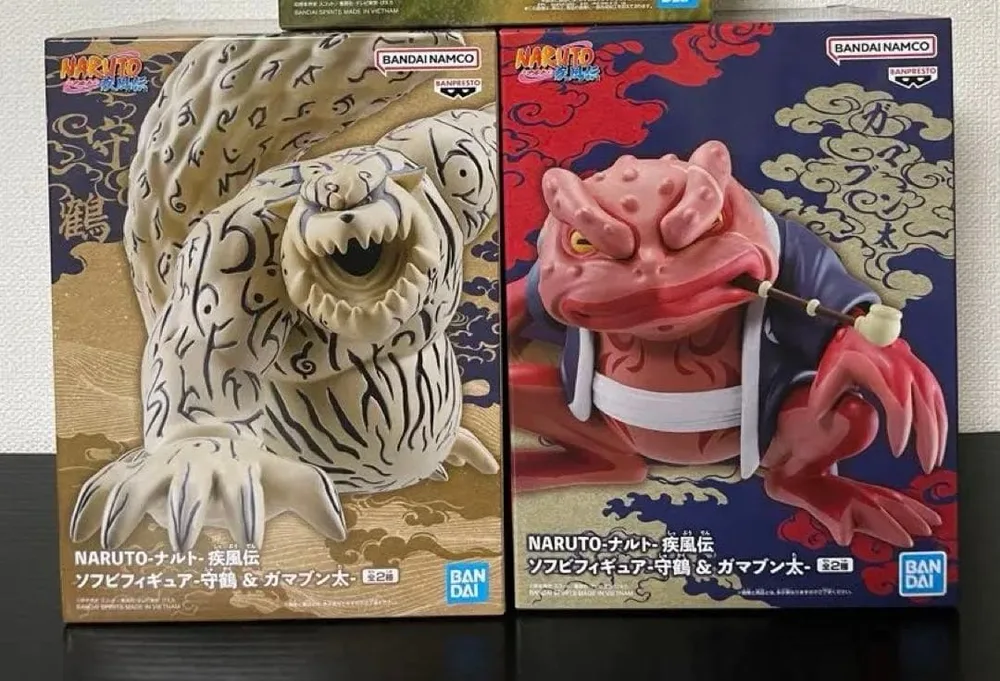新品未開封 NARUTO 疾風伝 フィギュア ガマブン太&守鶴 2種セット