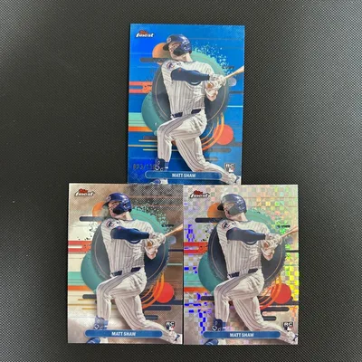 Matt Shaw マット・ショウ topps finest 3枚セット
