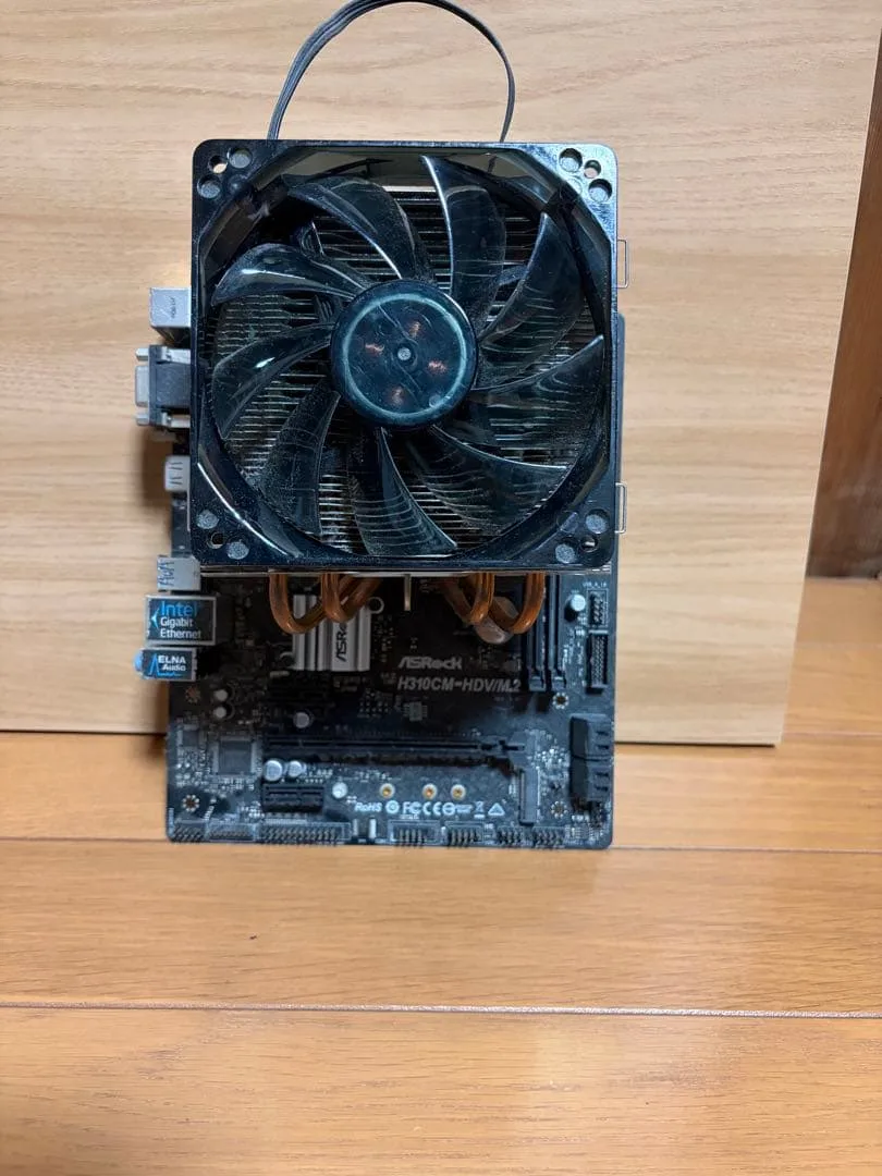 動作品 セット 組み立て済み core i5-8500 H310 CPUクーラー