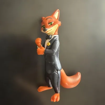 ズートピア ニック・ワイルド フィギュア タキシード おまけ付き