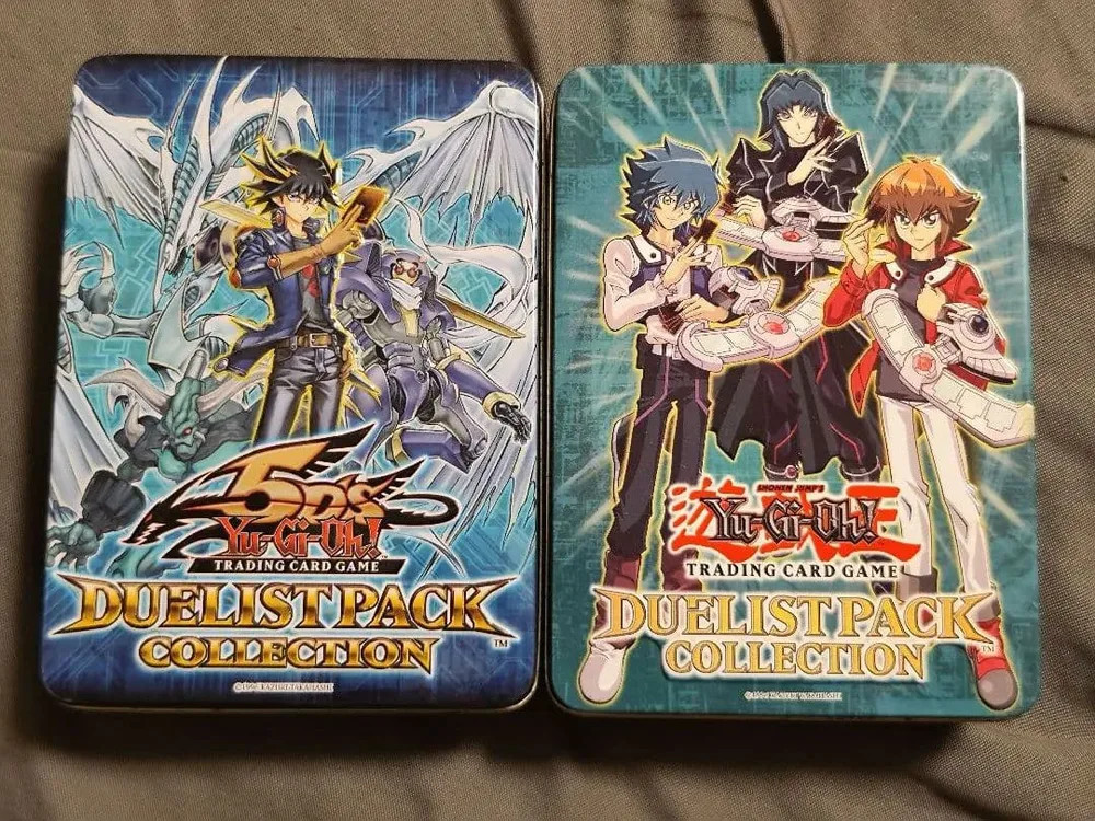 英語版 遊戯王 デュエリストパック コレクション 缶 2種セット