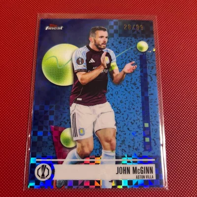 Topps Finest John McGinn 99枚限定 パラレル