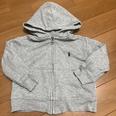POLO RALPH LAUREN キッズ ベビー パーカー グレー 90