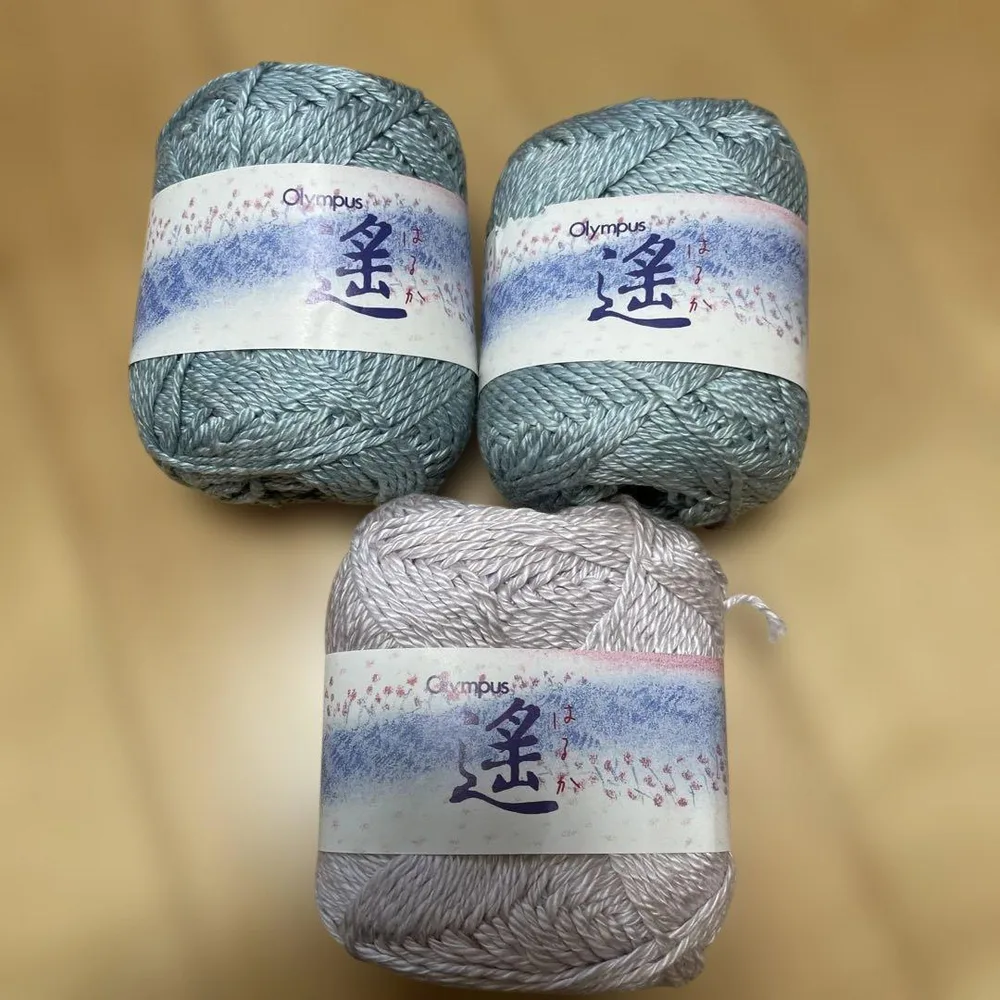 オリムパス 遥 毛糸 3玉セット