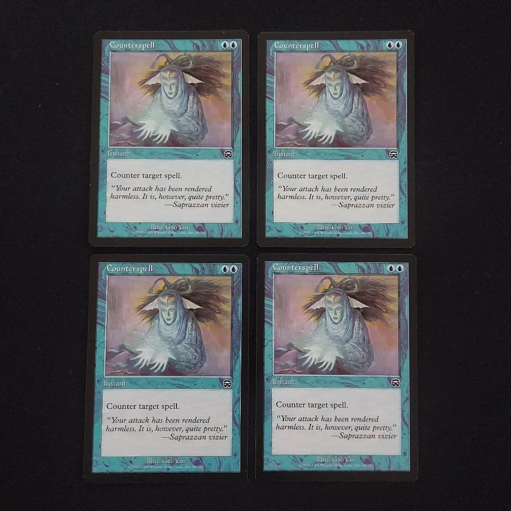 対抗呪文 Counterspell 4枚セット MTG メルカディアン・マスクス