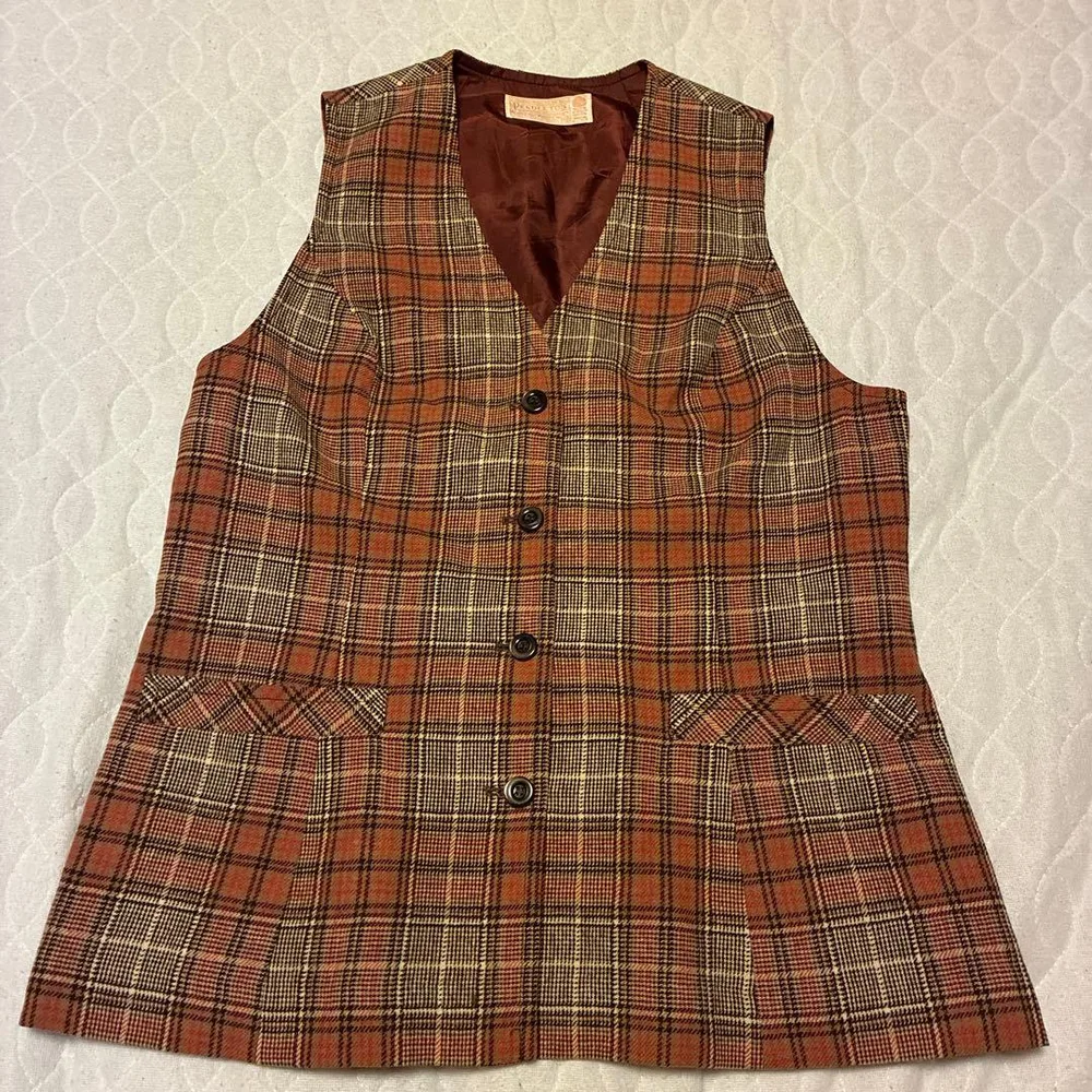 レディース規格 / PENDLETON ウールベストジレサイズ18 (L〜XL)