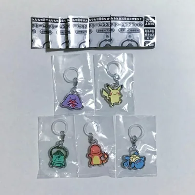 ポケモン つやふるチャームマスコット 全5種 コンプリートセット
