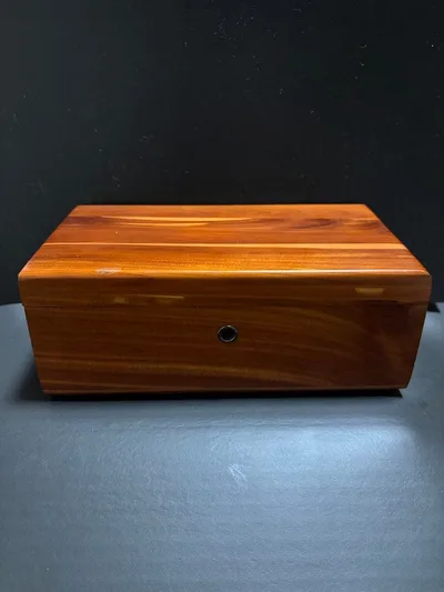 日曜価格 Lane 木製 小物入れ シダーボックス 鍵付き