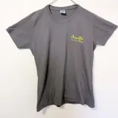☆ポートアンドカンパニー Tシャツ クルーネック 半袖 バックプリント 灰 M