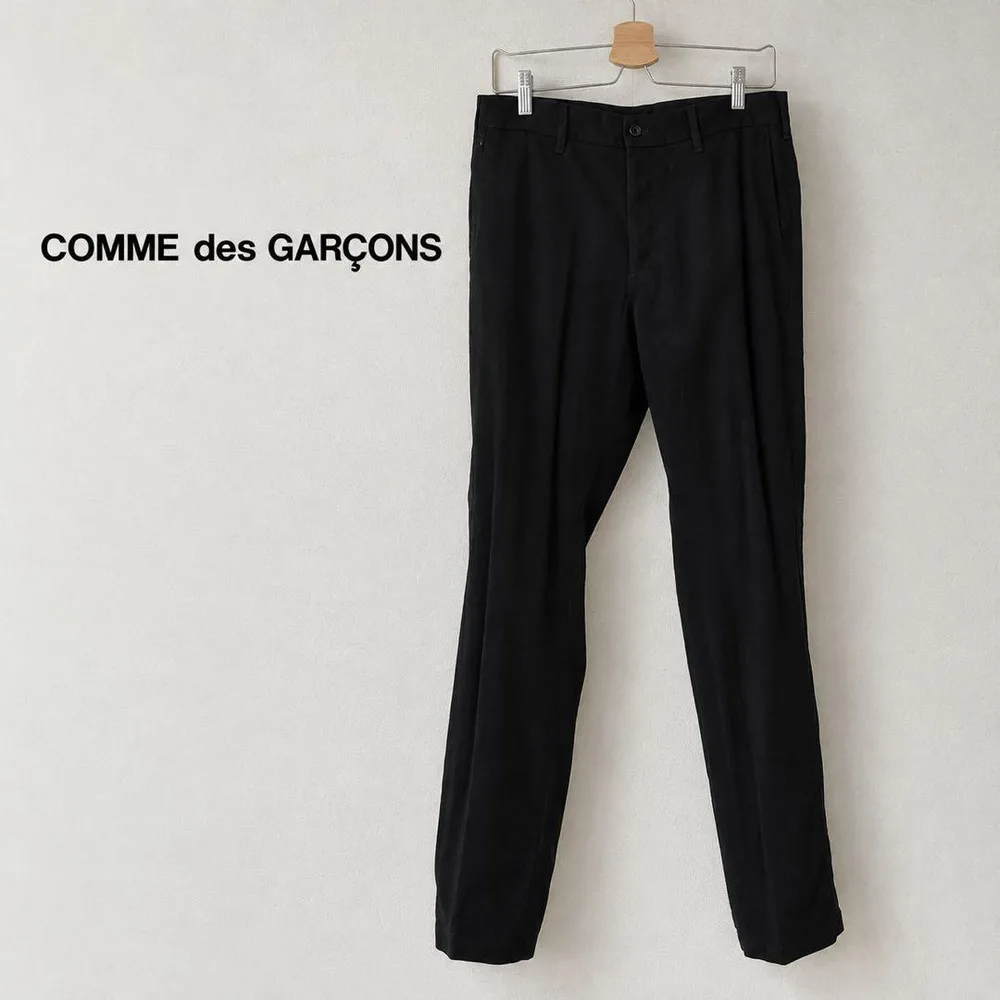 COMME des GARÇONS スラックス ブラック