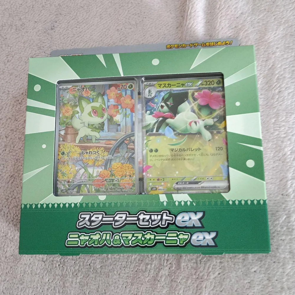ポケモンカードゲーム スターターセットex 2種セット