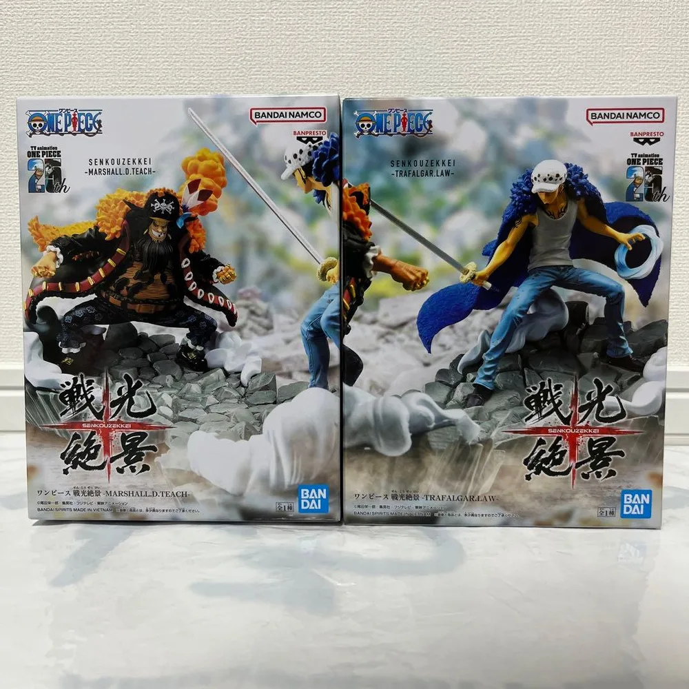 ワンピース 戦光絶景 黒ひげVSロー フィギュア 2種セット 未開封
