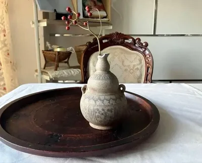 花入 フラワーベース 花器 タイ 15世紀