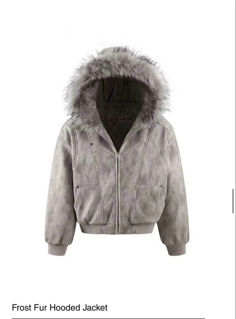 SELONID Frost Fur Hooded Jacket