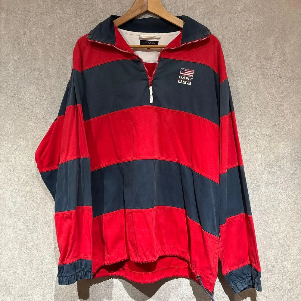 【超激レア】GANT USA ハーフジップジャケット L