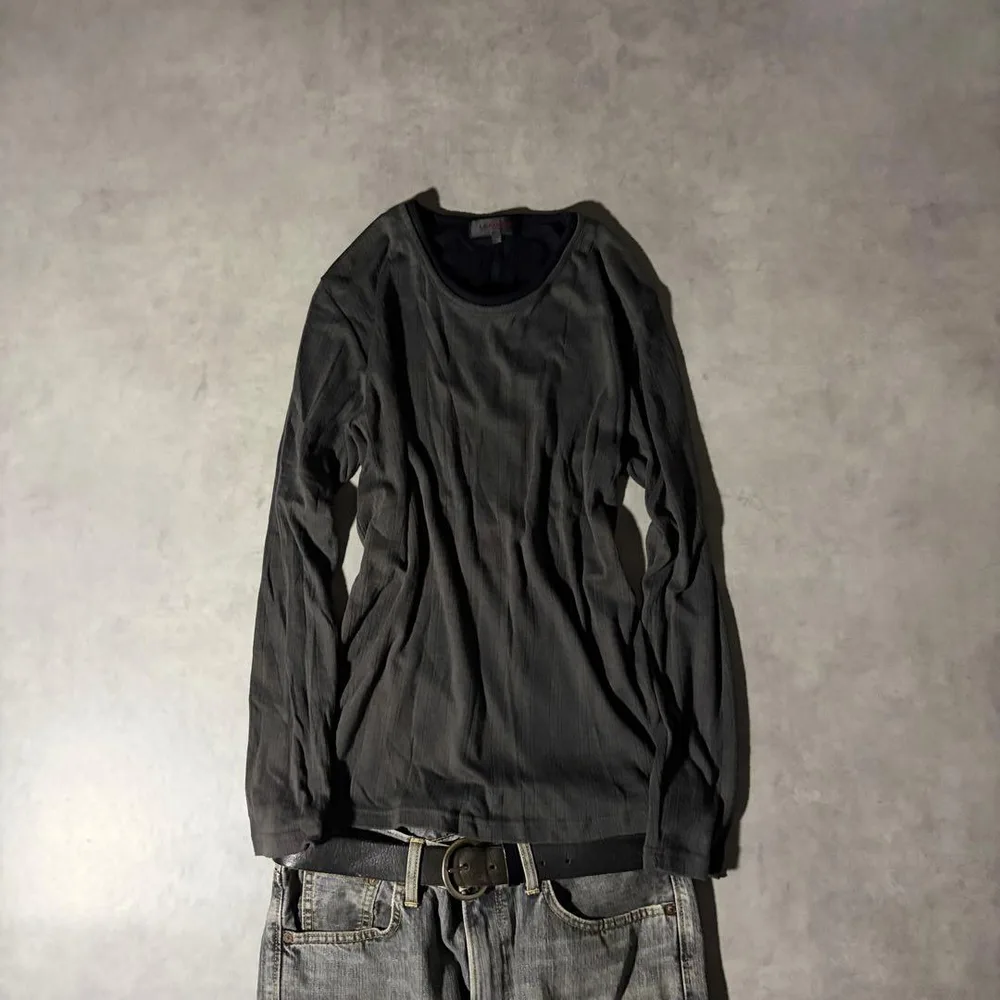 00s layered l/s tee お兄系 モード archive