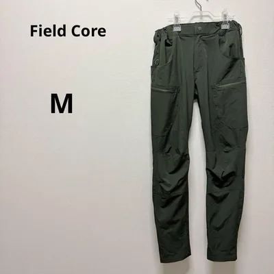 フィールドコア ワークマン ワークパンツ カーキ アウトドア ボトムス カーゴ