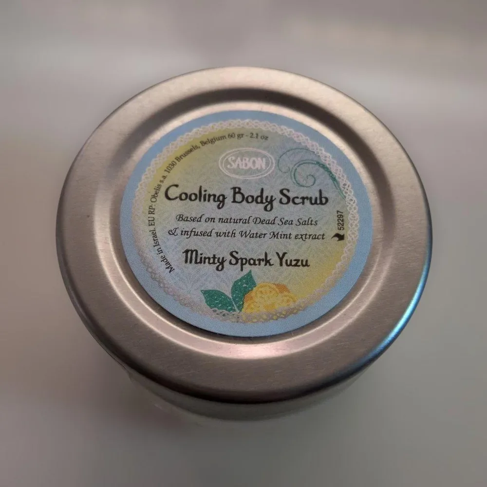 SABON ボディスクラブ Minty Spark Yuzu 60g