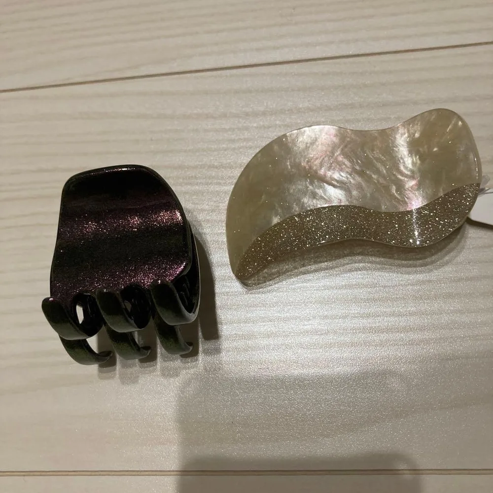de Fa バレッタ & ヘアクリップ 2点セット