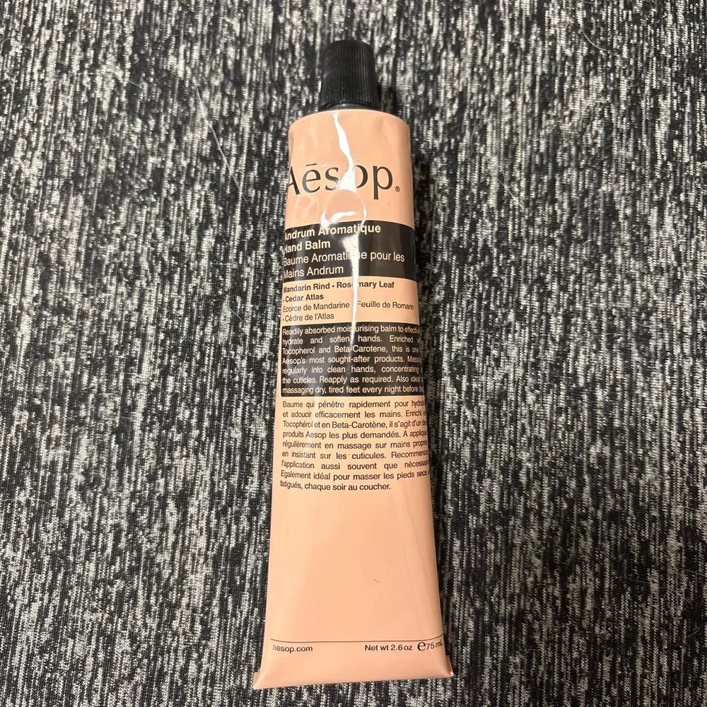 【新品未使用】Aesop アンドラム アロマティック ハンドクリーム 75ml