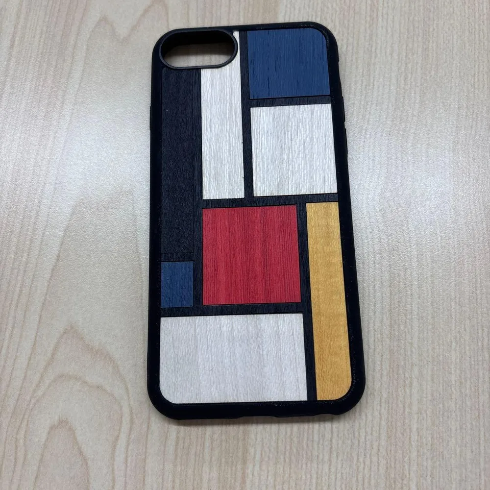 WOOD'D iPhone7/8/SE2/SE3 モンドリアン【新品・未使用】