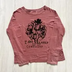 美品★BOBO CHOSES プリントロングTシャツ 8-9Y 130cm