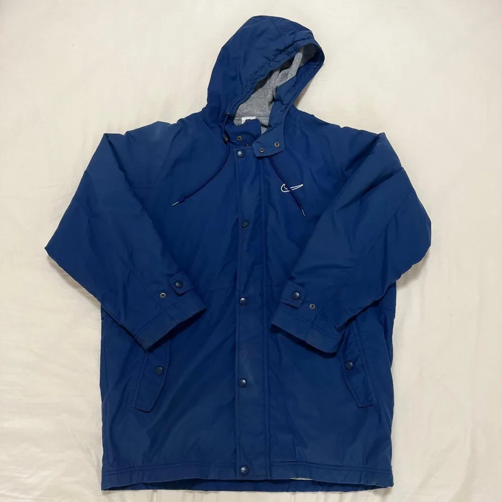 90's~ OLD NIKE -BIG LOGO HOODY- JACKET