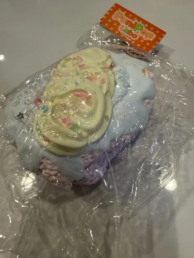 スクイーズ punipoplabo プニポップ 芋感 カラフルケーキ ゆめかわ
