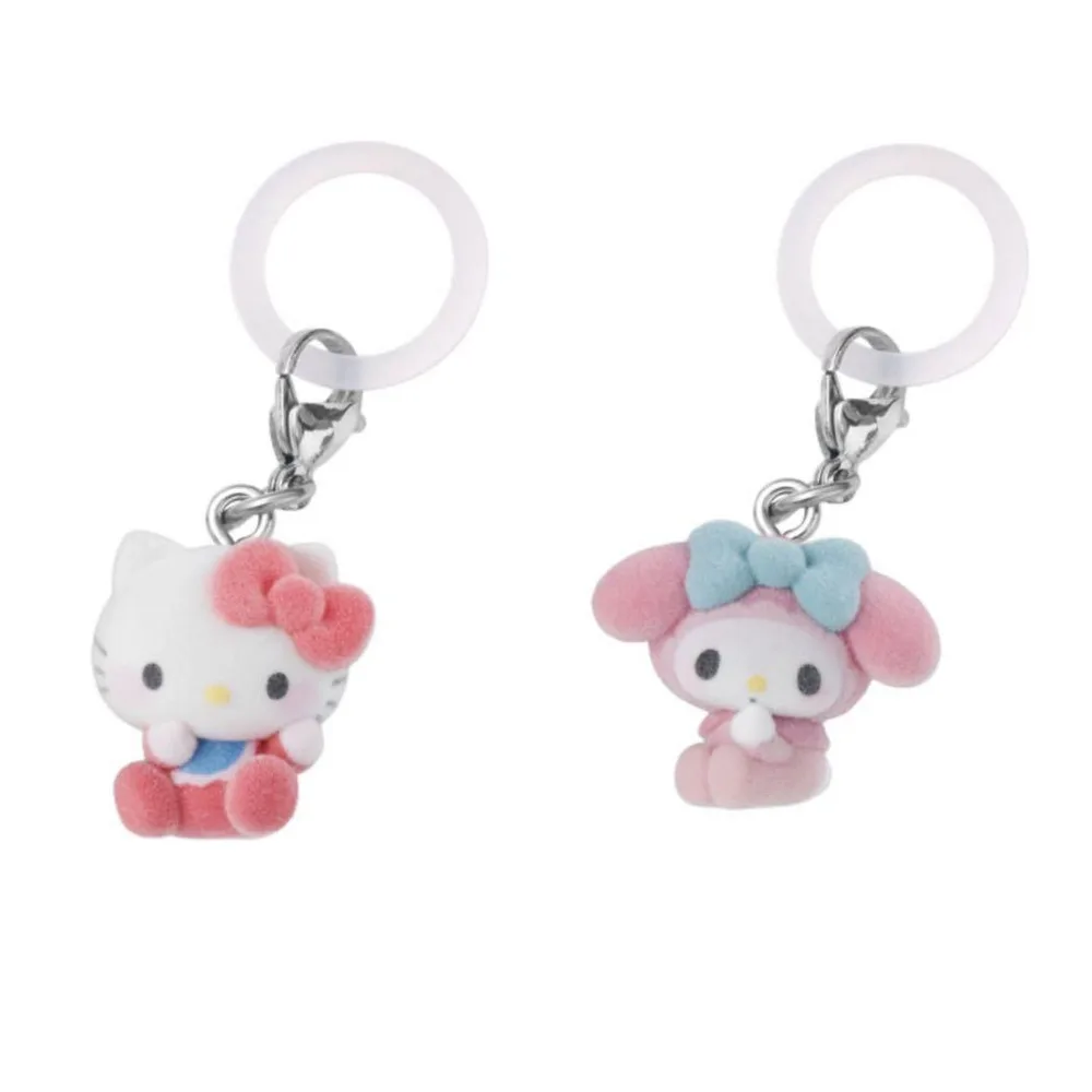 サンリオキャラクターズ ふわふわめじるしベイビーアクセサリー 2種セット