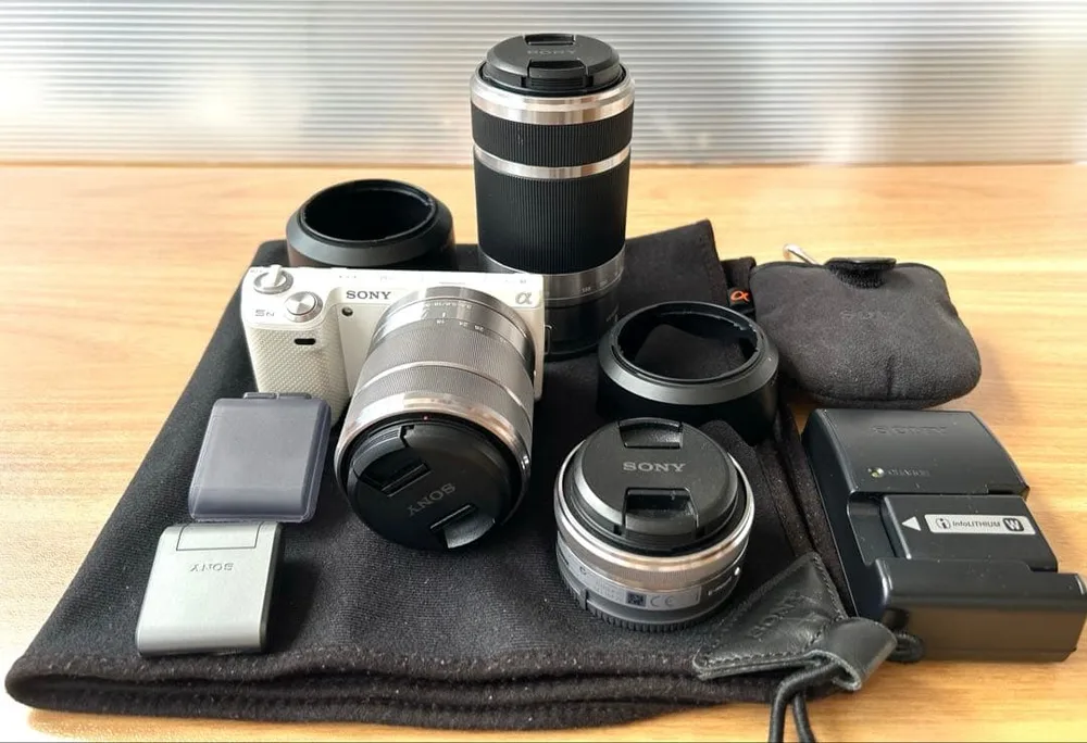 【SONY】NEX-5Nデジタルカメラ レンズ3本セット