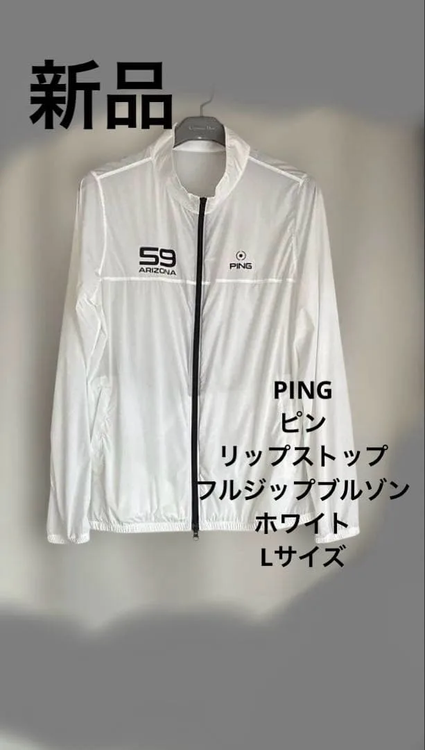 新品 PING ピン ゴルフ ジャケット 大きいサイズ Lサイズ