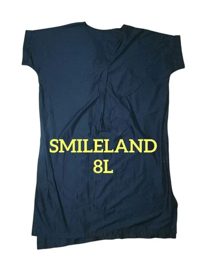 レディース 半袖 ひざ丈ワンピース SMILELAND 8L 大きいサイズ