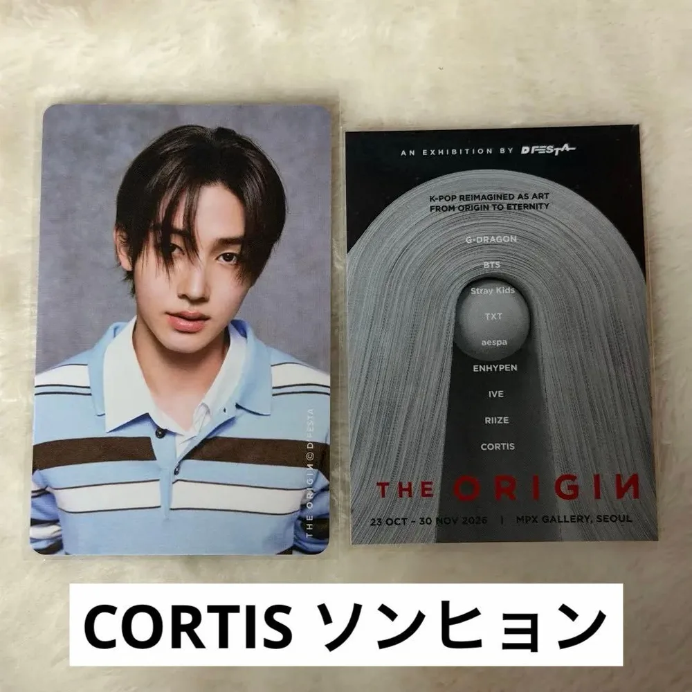 D'FESTA THE ORIGIN CORTIS ソンヒョン トレカ 入場特典