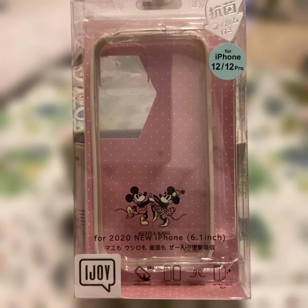 IJOY iPhone 12/12 Pro ケース ミッキー&ミニー
