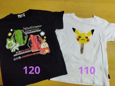 ポケットモンスター 半袖Tシャツ 2枚セット