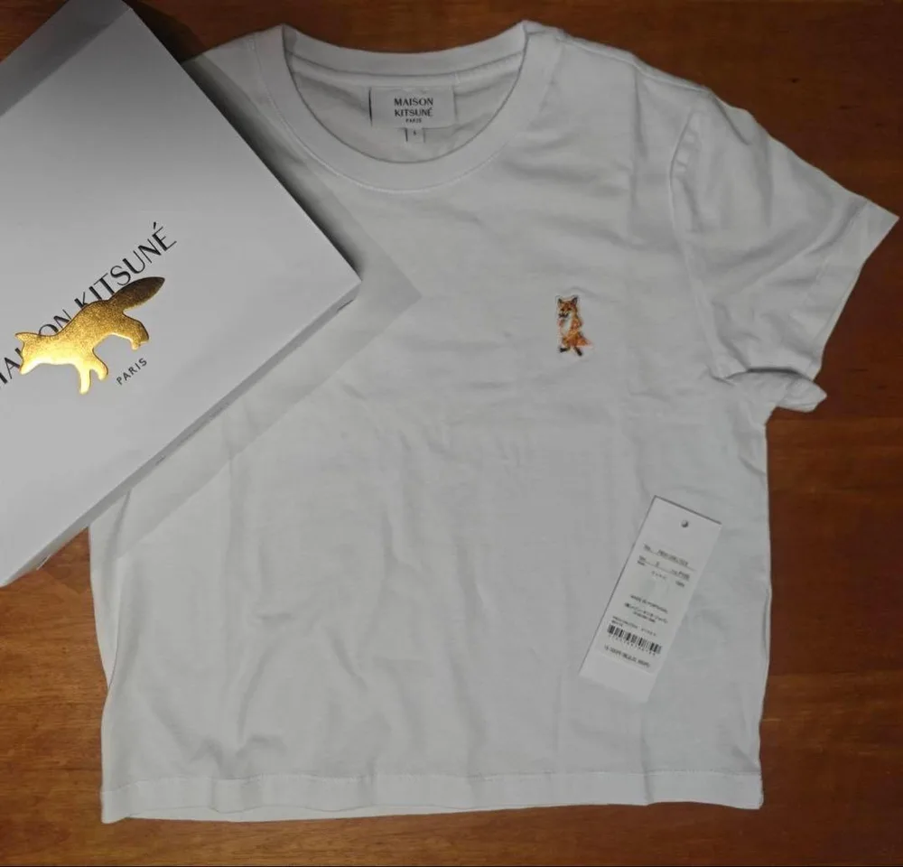 MaisonKitsuneメゾンキツネLADYFOX BABY TEE Tシャツ