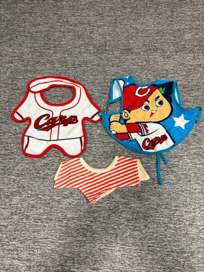広島東洋カープ ベビー スタイ 3点セット