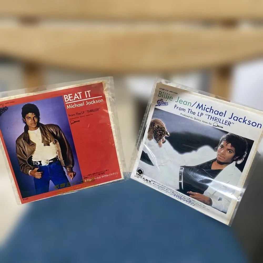 Michael Jackson BEAT IT Billie Jeanレコード