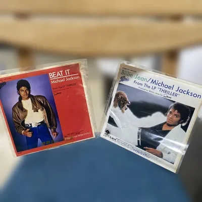 Michael Jackson BEAT IT Billie Jeanレコード