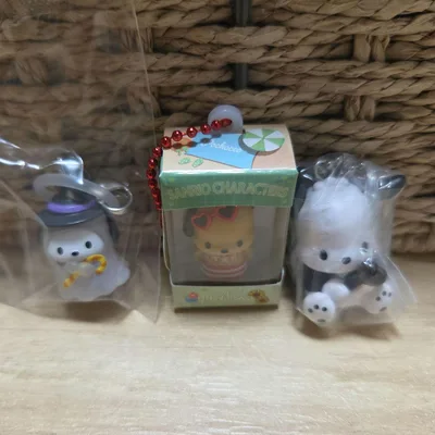 サンリオポチャッコめじるしアクセサリー ハロウィン チャーム3個セット