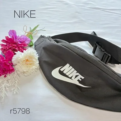 ナイキ NIKE ウエストポーチ ボディバッグ ヘリテージ ロゴ ウィメンズ 黒