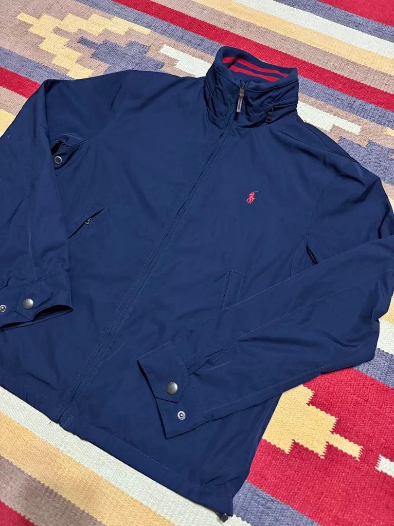 Polo by Ralph Lauren ジップ ナイロンジャケット ネイビー