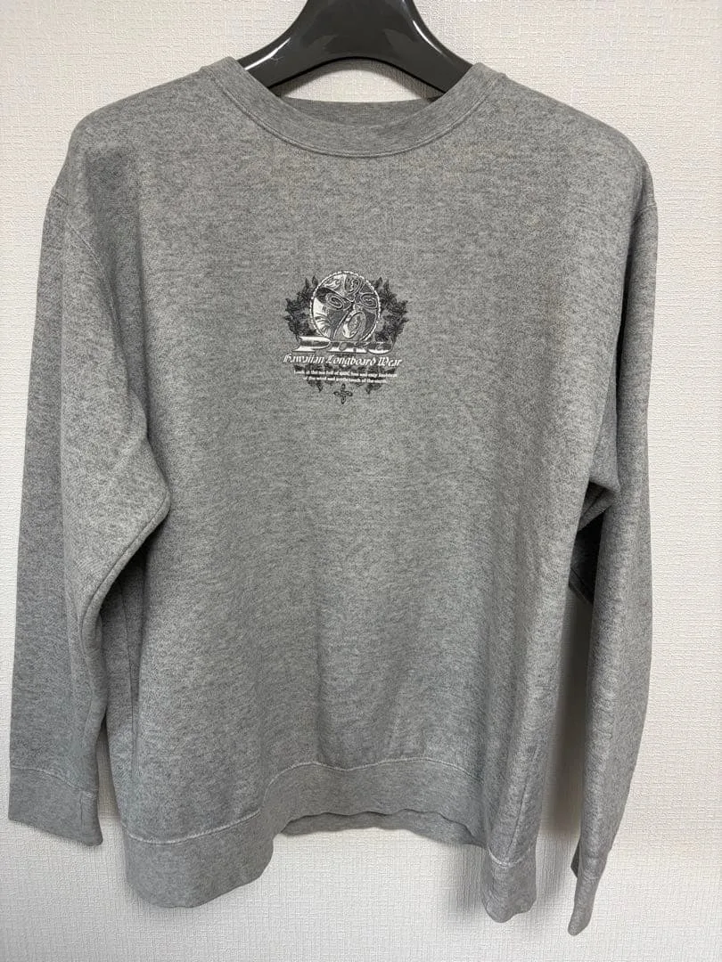 90s 希少 PIKO ピコ スウェット トレーナー グレー LARGE ビック