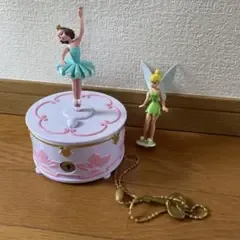 Disney オルゴール ジュエリーボックス ティンカーベル