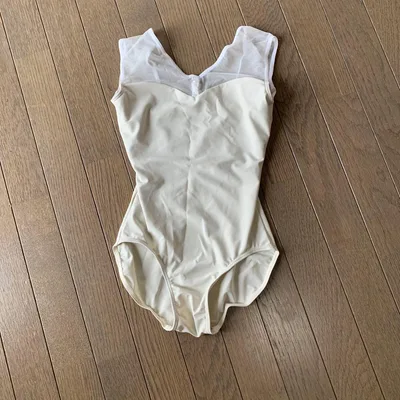 Meu u ホワイト メッシュ レオタード